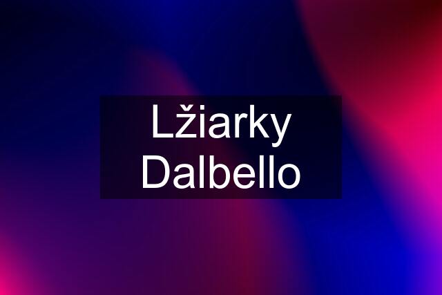 Lžiarky Dalbello