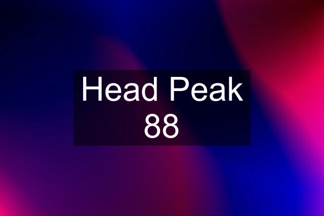 Head Peak 88