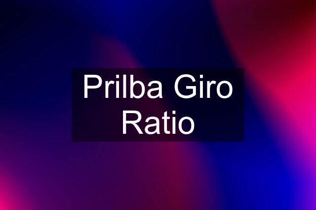 Prilba Giro Ratio