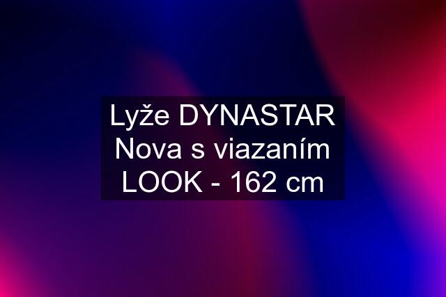 Lyže DYNASTAR Nova s viazaním LOOK - 162 cm