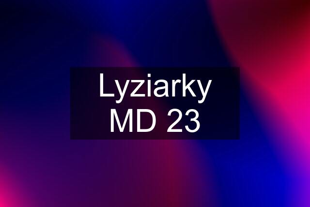 Lyziarky MD 23