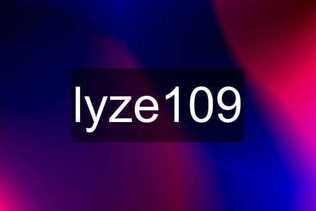 lyze109