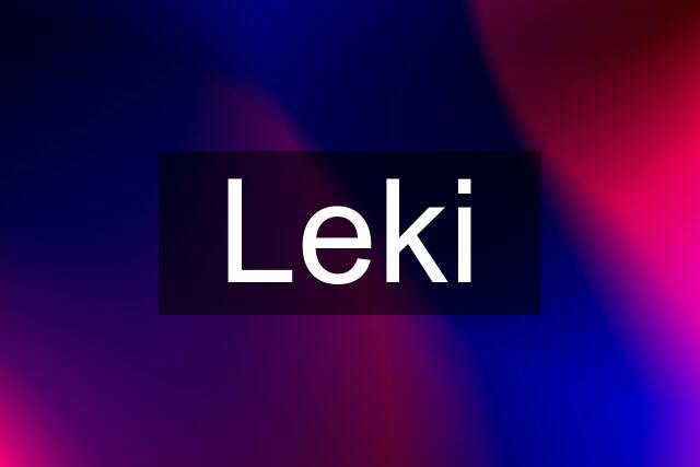 Leki