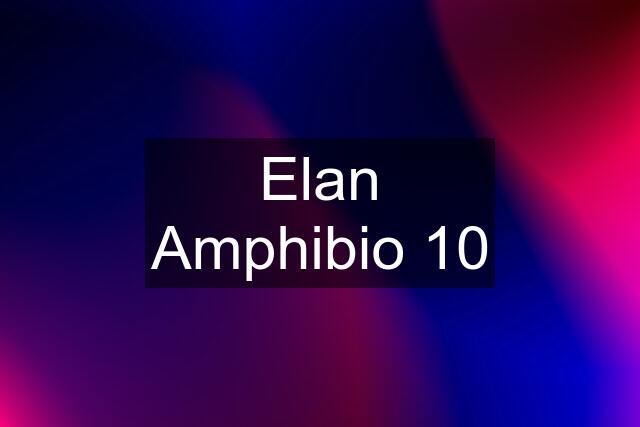 Elan Amphibio 10