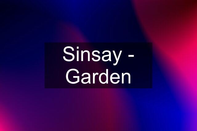 Sinsay - Garden