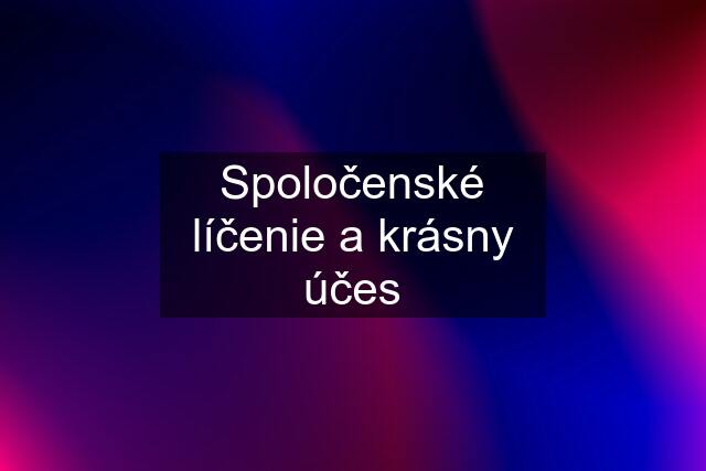 Spoločenské líčenie a krásny účes