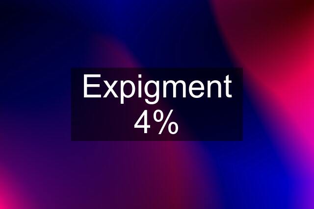 Expigment 4%