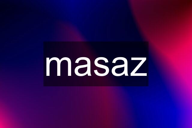 masaz