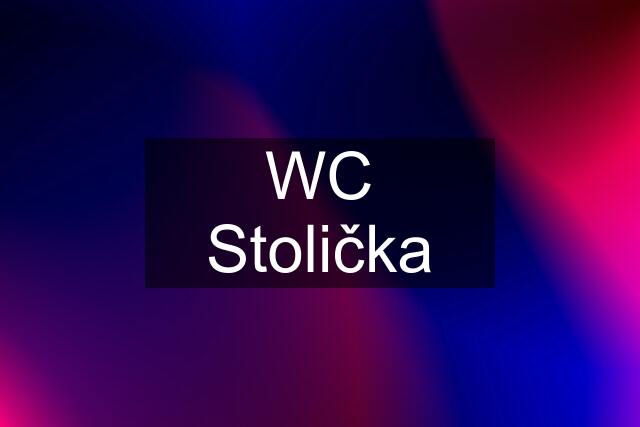 WC Stolička