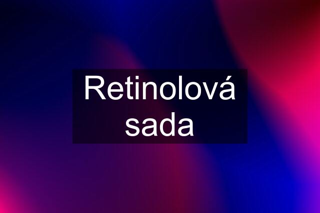 Retinolová sada