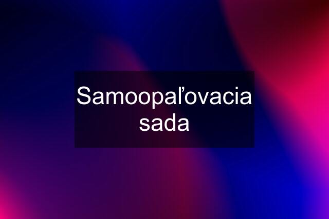 Samoopaľovacia sada