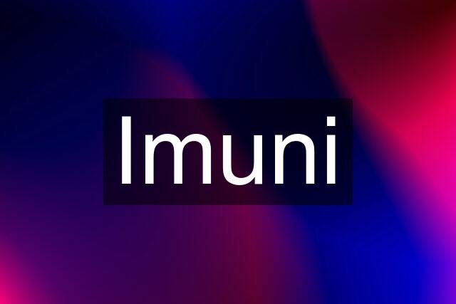 Imuni