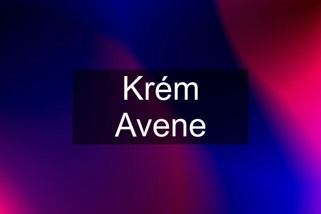 Krém Avene