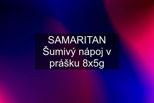 SAMARITAN Šumivý nápoj v prášku 8x5g