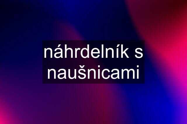 náhrdelník s naušnicami