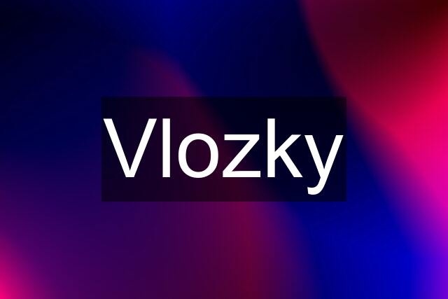 Vlozky