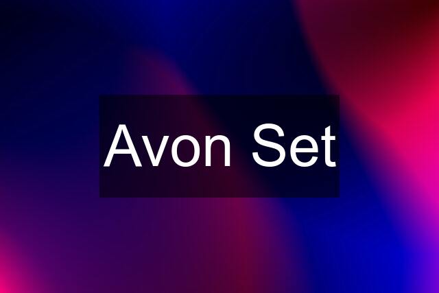 Avon Set