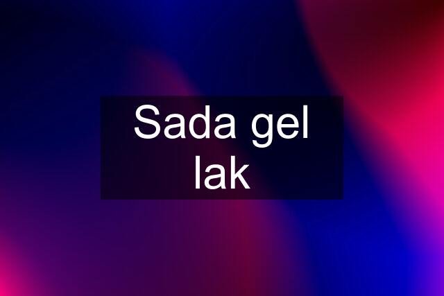 Sada gel lak