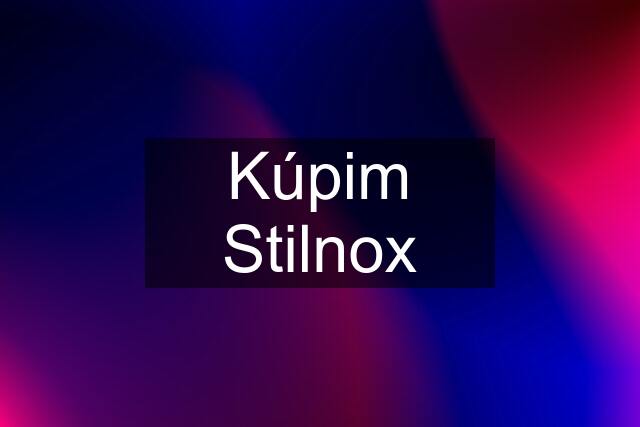 Kúpim Stilnox