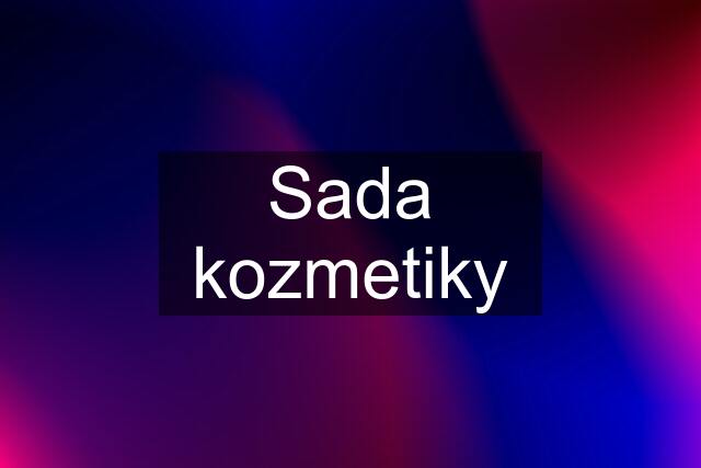 Sada kozmetiky