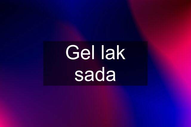 Gel lak sada