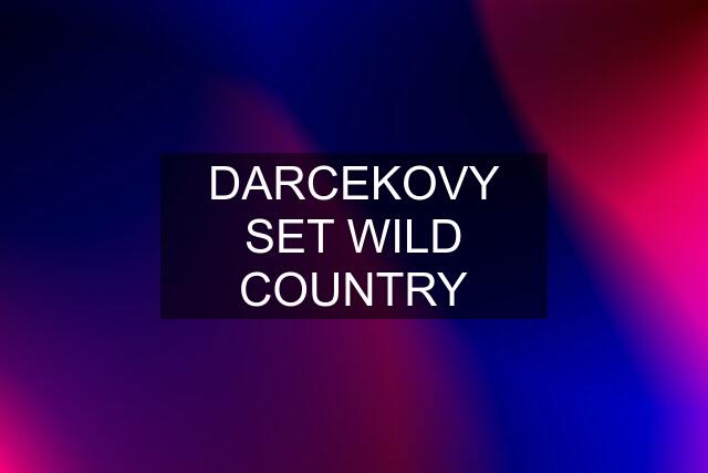 DARCEKOVY SET WILD COUNTRY