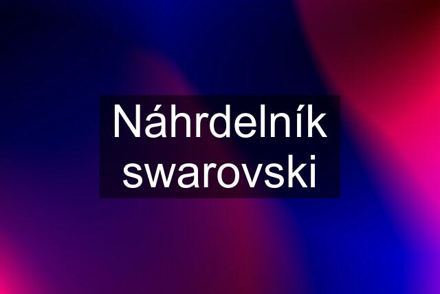 Náhrdelník swarovski