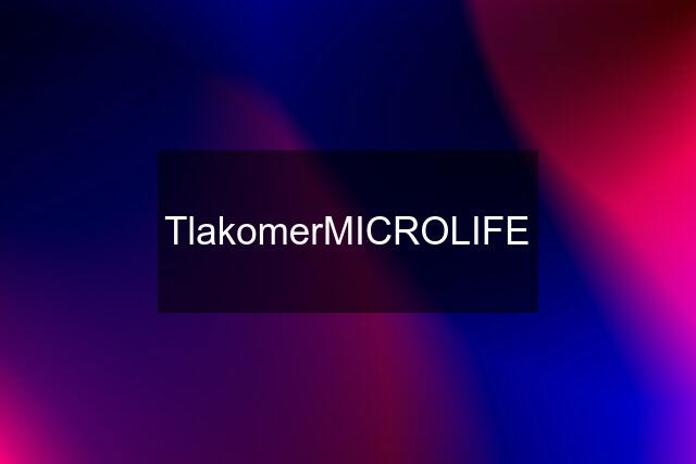 TlakomerMICROLIFE