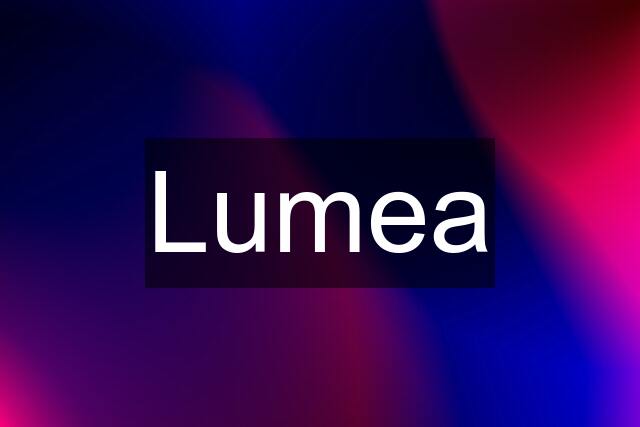 Lumea