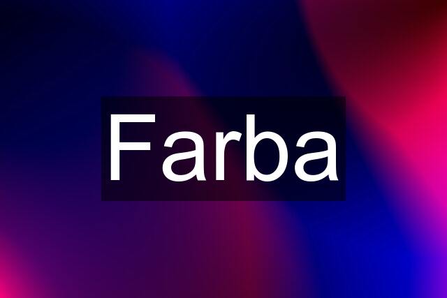 Farba