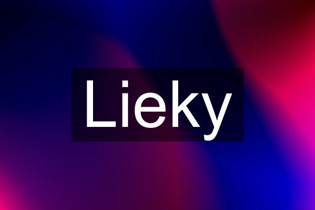 Lieky