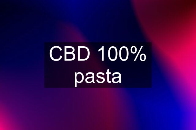 CBD 100% pasta