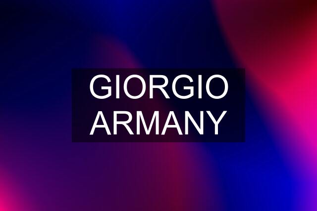 GIORGIO ARMANY