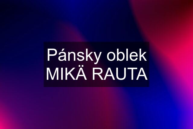 Pánsky oblek MIKÄ RAUTA