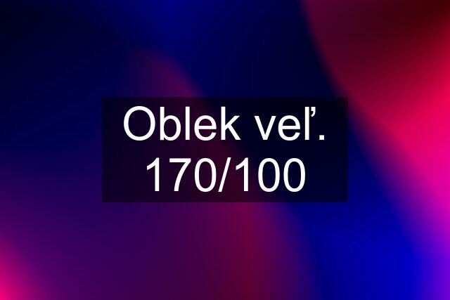 Oblek veľ. 170/100