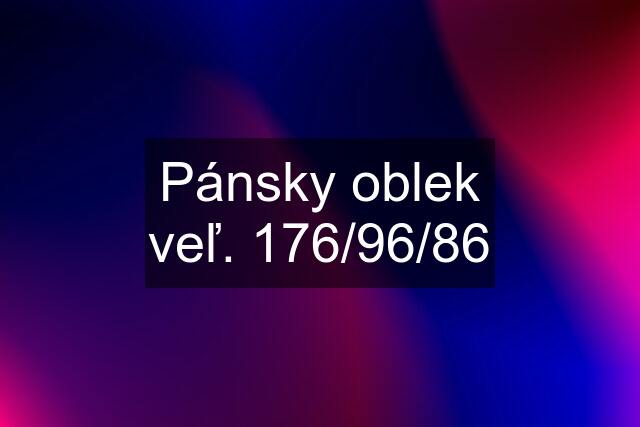 Pánsky oblek veľ. 176/96/86