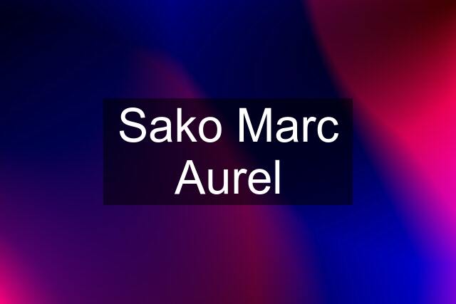 Sako Marc Aurel