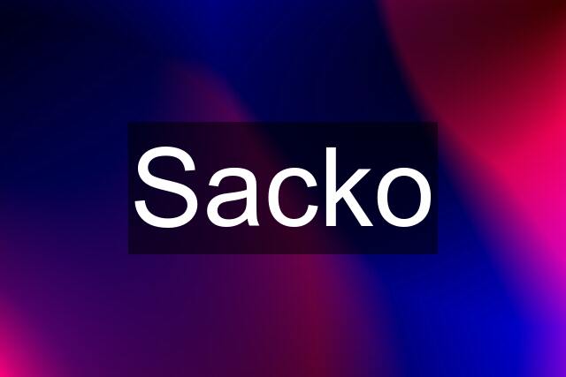 Sacko