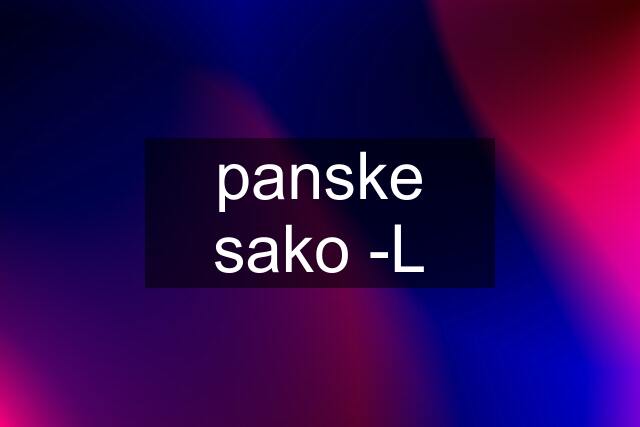 panske sako