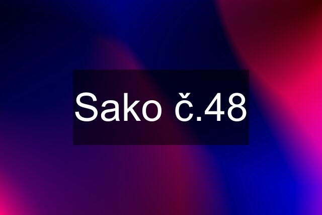 Sako č.48