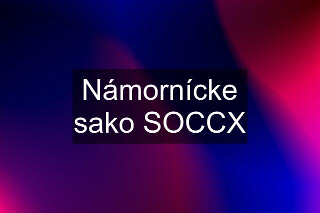 Námornícke sako SOCCX