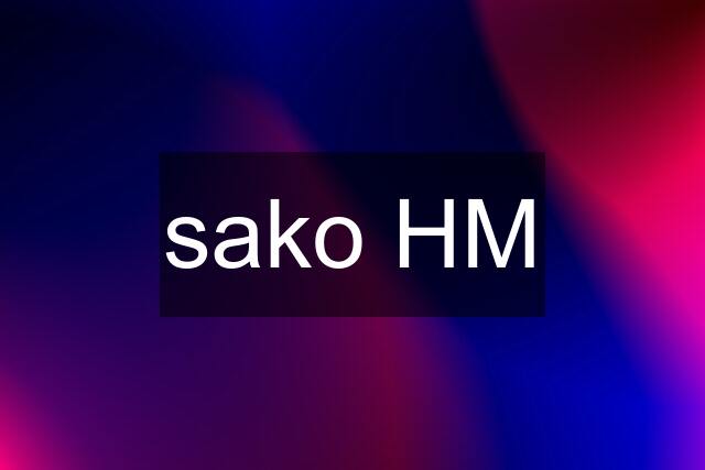 sako HM