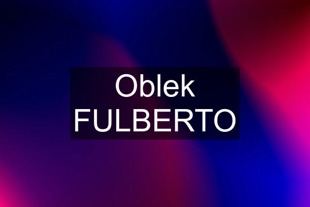 Oblek FULBERTO