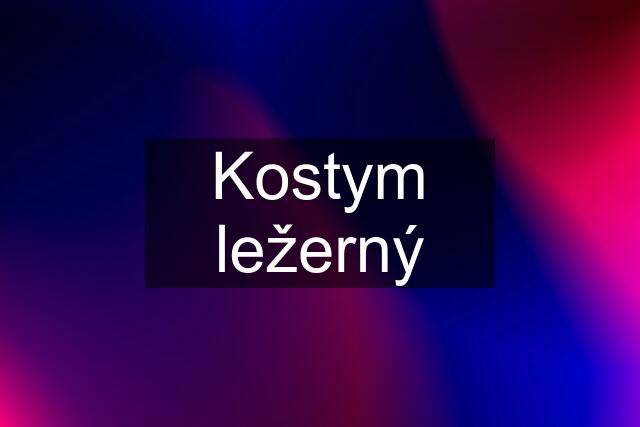 Kostym ležerný