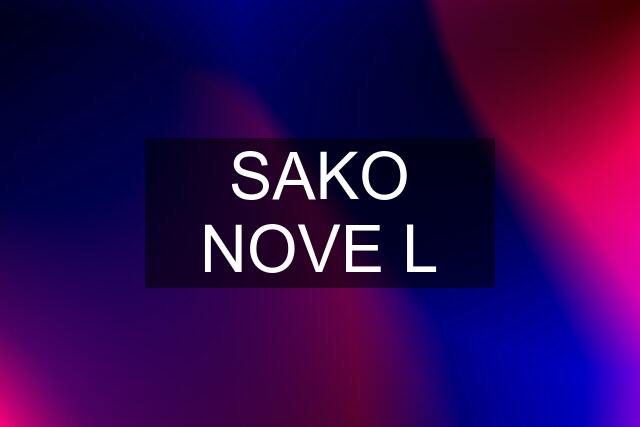 SAKO NOVE L