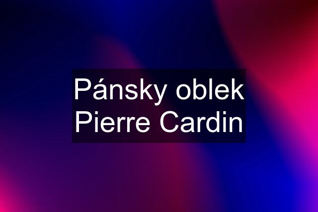 Pánsky oblek Pierre Cardin