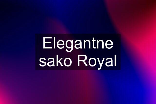 Elegantne sako Royal