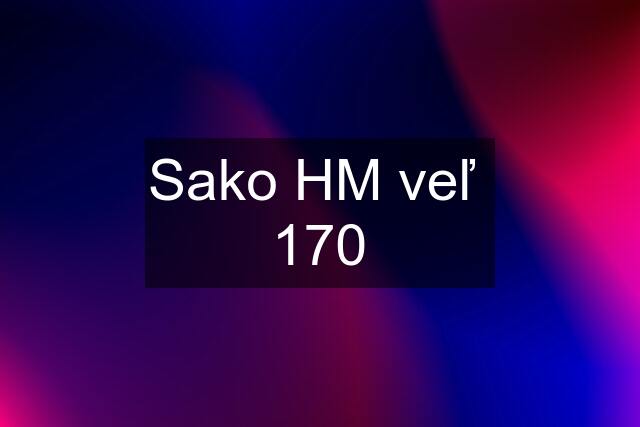 Sako HM veľ  170