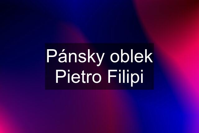 Pánsky oblek Pietro Filipi