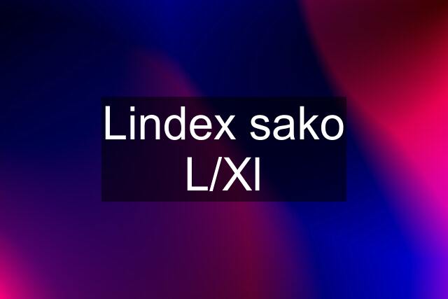 Lindex sako L/Xl